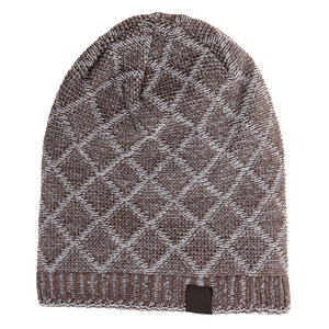 Hot Sale Color Casual Winter Cap 100% Acrylic <b>Computer</b> Knitted Ribbed Design Adult Size - Product Image 6