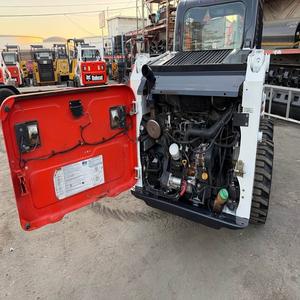 Bobcat S510 4x4 Mini Skid Steer Loader Used Rated Load 2-9 Ton Hengli Hydraulic Cylinder Core Motor Pump PLC Gear - Product Image 1