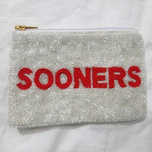 กระเป๋าถือทรงสี่เหลี่ยมผืนผ้าลายคาวบอยประดับลูกปัดทำมือ  ตกแต่งธีมกีฬา  ฐานผ้าฝ้าย  แฟชั่นสำหรับงานปาร์ตี้ - Product Image 3