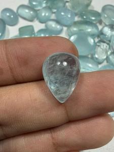 Cabujón de Aguamarina de Diseño de Lujo, Gema para Joyería Personalizada, Hecho a Mano, Cristal de Aguamarina al Mejor Precio - Product Image 3