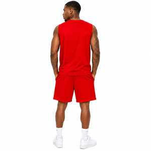 Custom Logo Men 2 Piece Tank Top And Shorts <b>Set</b> Skull Graphic Print Sleeveless Summer Streetwear Short <b>Set</b> Men - Product Image 4