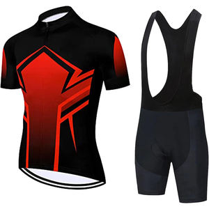 Maillot de cyclisme 100% polyester, design personnalisé imprimé, logo, antibactérien, séchage rapide, respirant, uniforme - Product Image 3