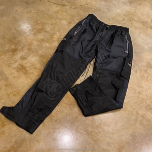 Pantalones Casuales de Trabajo para Hombre, Estilo Sólido, Tallas Grandes, Juveniles, Multibolsillos, Bordados, Sueltos, Lavados a la Piedra, con Remaches - ¡Gran Oferta de Verano! - Product Image 6