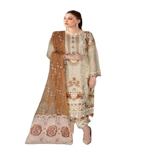 ชุด kurta อินเดียสำหรับผู้หญิงชุดปากีสถานสำหรับผู้หญิงชุดปากีสถานปากีสถาน salwar kameez โดย ramsha VOL N-5ปากีสถาน - Product Image 1