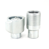 Raccord rapide hydraulique haute pression 1 pouce NPT pour camions à benne basculante nouvel état écrou à ailettes Type raccords à vis 1 an