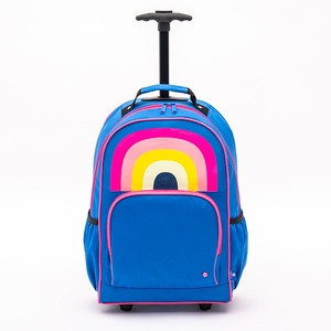 Rainbow <b>student</b> trolley <b>backpack</b> fashion large capacity school bag - Product Image 3