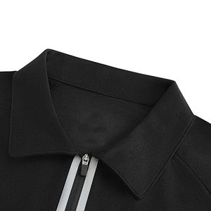 เสื้อโปโลโลโก้สั่งทำพิเศษ เสื้อโปโลสะท้อนแสงความปลอดภัยสูง เสื้อโปโลแขนสั้นสำหรับงานก่อสร้างสำหรับผู้ชาย - Product Image 5