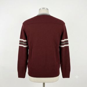 Made Your Custom High-quality V-neck <b>Sweaters</b> for sorority/Fraternity/ Schools/Colleges/Universities Logos Knitted <b>Cardigans</b> - Product Image 5