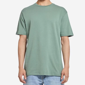 Camiseta Básica para Hombre, 100% Algodón, Tejido Transpirable, Manga Corta, Logotipo Frontal - Product Image 1