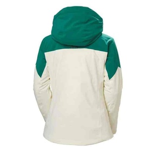 Veste de ski et de snowboard respirante coupe-vent à capuche pour homme, taille plus, polyester/nylon Polartec avec isolation en laine - Product Image 4