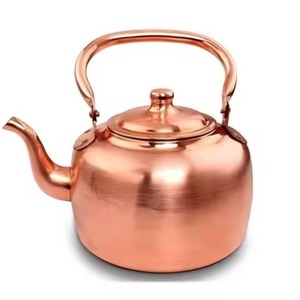 กาต้มน้ำโลหะพรีเมียมสำหรับชงชา กาแฟ ใช้ในครัวเรือน - Product Image 4