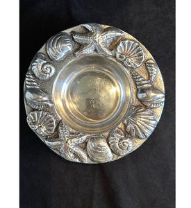 Best Selling Aluminium Bar Coaster For Wedding Party Wine Bottle Coaster Elegant Star Fish Silver Print Design At Nice Price - Product Image 1