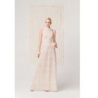 Vêtements en gros, robes décontractées élégantes à col haut, LUNARA CUTWORK COUTURE, robes pour femmes en marque privée, robes décontractées d'été