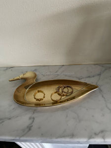 Plateaux porte-bijoux en laiton antique pour achat en gros, prix de gros compétitif, plateaux métalliques indiens, faible MOQ - Product Image 6
