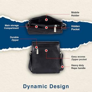 Real International Genuine Leather Minimalist Durable <b>Crossbody</b> <b>Bag</b> Alligator Pattern Logo Patch Zipper Hobo Shoulder Purse - Product Image 4
