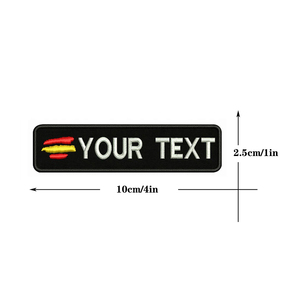 Nuevo Parche de Bordado Rectangular Ligero de Diseño Personalizado al por Mayor, Accesorios de Tela para Sombreros Cosidos, Hecho en Pakistán - Product Image 5