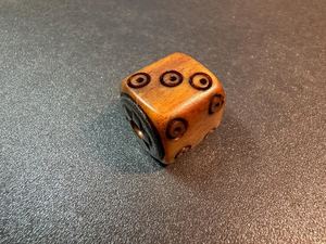 Dados Poliédricos de Hueso Premium, Moldeados, Ecológicos, Duraderos, Juego de 7 Piezas para Juegos de Rol, Coleccionistas de Juegos de Mesa, Tradebyd - Product Image 1