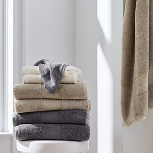 Serviette de bain personnalisée avec logo, coton premium, grammage élevé, super douce, séchage rapide, commandes en gros, serviettes de bain en coton premium - Product Image 1