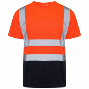 Camisetas de Seguridad Reflectantes de Primera Calidad, Diseño Personalizado, Transpirables, Cómodas, Tejido Impermeable, 100% Algodón, Ecológicas - Product Image 2