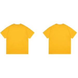เสื้อยืดคอกลมทรงโอเวอร์ไซส์ผ้าคอตตอน 100% พรีเมียมสำหรับผู้ชาย พิมพ์ลายสกรีนตามสั่ง เนื้อผ้าถักหนา - Product Image 1