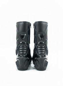 Bottes de motocross unisexes pour adultes en cuir résistant pour l'hiver, 220g, tissu respirant, logo sur le devant, absorption des chocs, manches longues, moto - Product Image 5