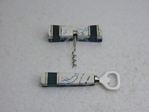 ที่เปิดขวดดีไซน์ขายดีที่สุด & ที่เปิดขวดสแตนเลสแบบเกลียวพร้อมด้ามเรซิ่น ราคาขายส่งต่ำ - Product Image 3