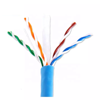 Harga pabrik UTP CCA Lan Cat6 kabel 305m dalam ruangan 305m 300m harga bagus kucing enam kabel Cat6