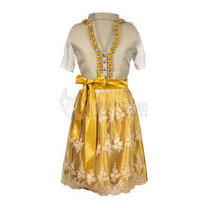Vestido Tradicional Alemán Dirndl para el Oktoberfest, Elegante Atuendo Bávaro para Damas - Product Image 1