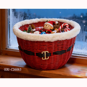 Canasta Festiva con Temática de Santa Claus - Product Image 4