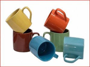 Tasses et mugs en grès céramique – Ensemble de mugs en céramique couleur unie, design moderne, résistants à la chaleur, compatibles micro-ondes et lave-vaisselle, pour usage domestique - Product Image 6