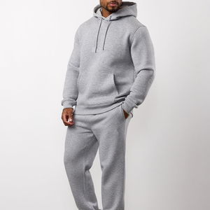 Drawstring Mid Waist Sporty Sweatpants 200g Spandex/<b>Polyester</b> Fleece Thick Loose Fit <b>Jogger</b> Pants - Product Image 6
