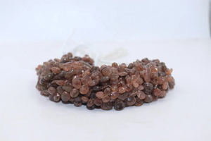 Cuentas facetadas de andalusa natural en forma de corazón de 7-8 mm, cuentas de andalusa marrón briolette para la fabricación de joyería. - Product Image 6