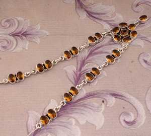 Collar de Citrino Hecho a Mano, Plata de Ley 925, Colgante de Piedra Preciosa Amarilla Natural, Joyería de Moda para Mujer, Regalo - Product Image 4