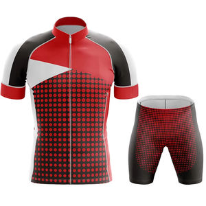 Uniformes de Ciclismo Personalizados al por Mayor, Jersey de Poliéster de Alta Calidad con Pantalones Cortos Acolchados para Equipos y Clubes - Product Image 4