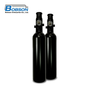 15ci 4500psi Aluminio Paintball Tanque de aire HPA Cilindro de gas de alta presión 5/8 UNF Rosca Tamaño compacto - Product Image 1