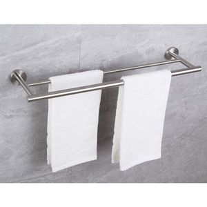 Portasciugamani Doppio da Parete in Acciaio Inox 304, Design Moderno, 23,6 Pollici, per Casa o Hotel - Product Image 2