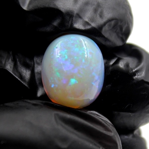 Ópalo Australiano de Forma Ovalada con Cambio de Color, Cabujón Suelto para Joyería, Piedra Preciosa Natural de Buena Calidad - Product Image 1