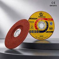 Usine de fabrication de meules OEM ODM |   Disque abrasif Gracs 7" T27 180x6x22mm, marque privée |   Meuleuse d'angle certifiée CE EN12413