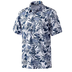 Men's Short Sleeve Casual Polo <b>Shirts</b> Printed Floral <b>Geometric</b> Patterns Breathable Polyester Summer Wear Turn-down Collar - Product Image 6