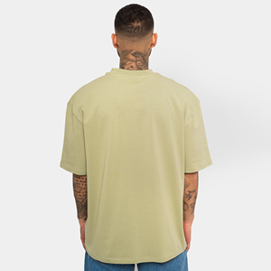 Camiseta de Manga Corta para Hombre de Alta Gama, 260g, Algodón, Protección Solar, Cuello Redondo, Sensación Fresca, para Actividades al Aire Libre - Product Image 2