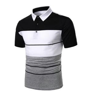 Men's Regular Fit Stand Collar 100% Cotton Eco-Friendly Breathable Quick Dry Casual Knitted Solid Red <b>White</b> Gray for Shirt - Product Image 3