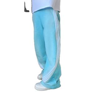 Pantalones de chándal de algodón afelpado con logotipo personalizado OEM/ODM, de cintura alta, ligeros, estilo urbano - Product Image 2