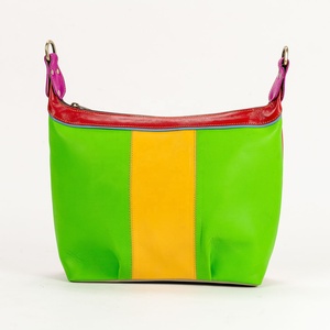 Sac à main élégant en cuir recyclé multicolore pour femmes, sac à bandoulière à imprimé animal unique, nouvel arrivage Western - Product Image 2