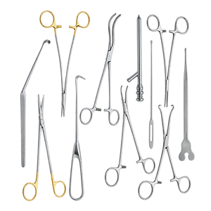 Juego de Nefrectomía Renal de 40 Piezas, Instrumentos Quirúrgicos Urológicos Manuales de Acero Inoxidable, Herramientas de Cirugía Renal Reutilizables - Product Image 3