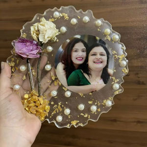 Customizable Resin Magnet Epoxy Favors Personalized Wedding Bridal Shower Gift for New Year Bulk Wedding Guests Favor - Product Image 1