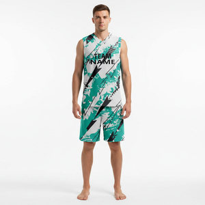Wholesale Best Supplier Customized Printed Basketball Uniforms Set New Style Breathable Sportswear Jerseys <b>Shorts</b> Lightweight - Product Image 5