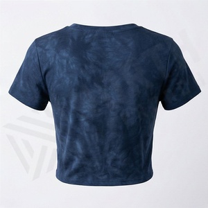 Camiseta Deportiva Corta para Mujer, Cuello Redondo, Manga Corta, Ajuste Holgado, Algodón Suave, para Gimnasio, Verano, Ropa Deportiva Premium - Product Image 2