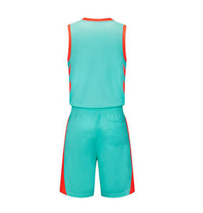 Tenue de basketball unisexe noire imprimée, séchage rapide, respirante, anti-plis, en polyester, certifiée BSCI - Product Image 3