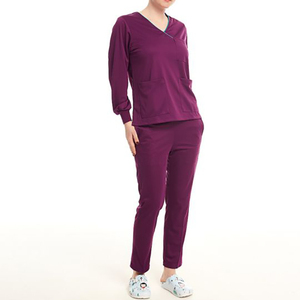 Tenues Médicales Blouses d'Infirmière Uniformes d'Hôpital 2026 Ensembles de Blouses Tissu Toile Respirant Confortable - Product Image 1