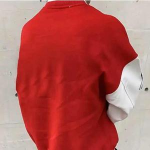 Nouvelle Veste d'extérieur design Letterman en 100% Laine Broderie Polaire Hiver, Veste universitaire personnalisée OEM en Coton pour Hommes - Product Image 2